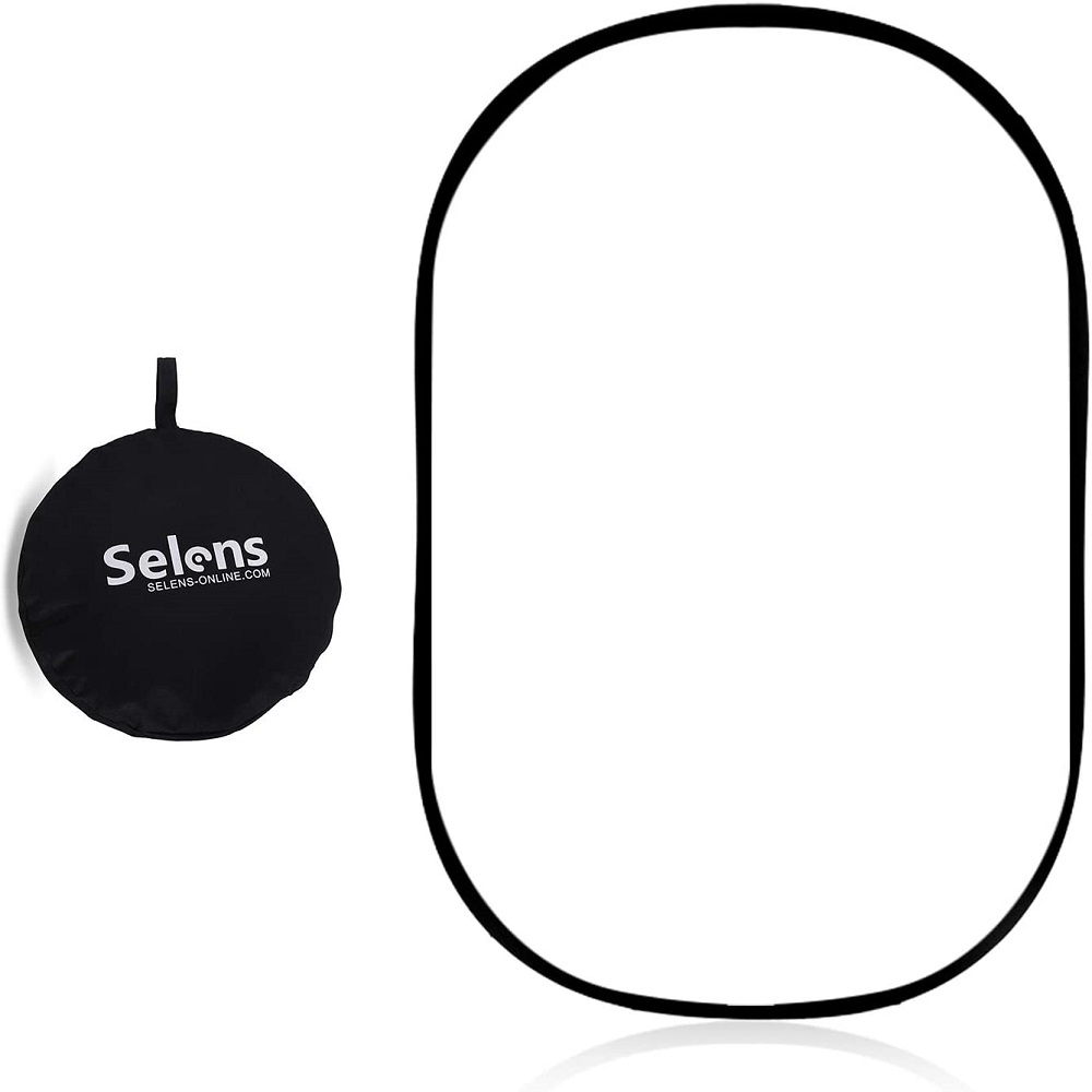 Photography Lighting Product - Selens ホワイトディフューザー 折りたたみ式ライトディフューザー 光拡散パネル リフレクター プロダクションビデオスタジオ