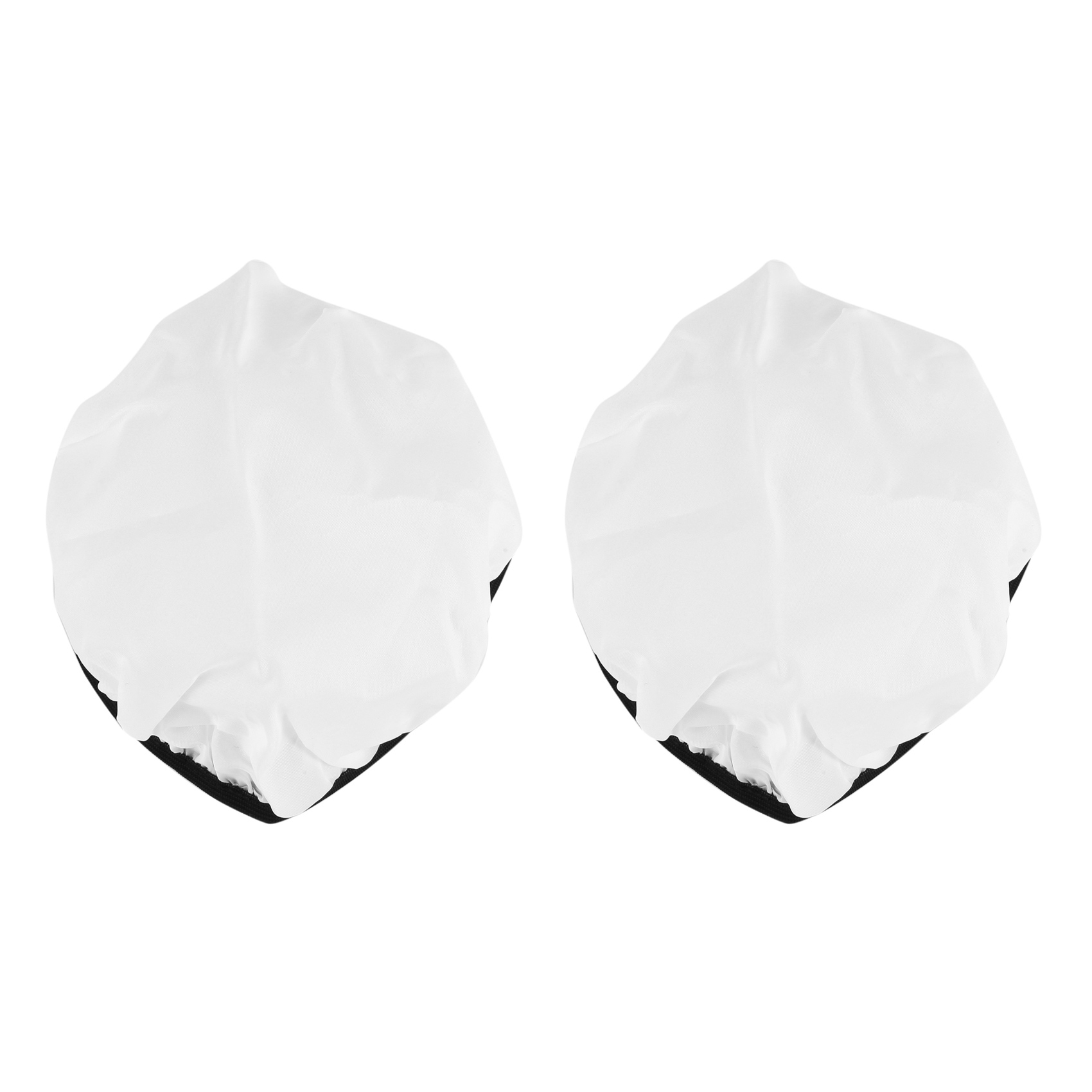 Photography Lighting Diffuser - 2X 写真撮影用ライトソフトホワイトディフューザークロス 7 インチ 180 ミリメートル標準スタジオストロボリフレクター-Y41A