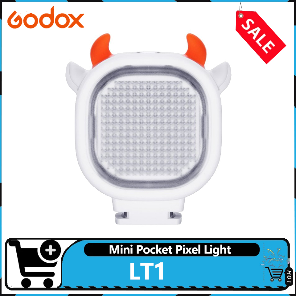 Photography Lighting Godox - ゴドックス LT1 スクエアミニポケットピクセルライト NFC対応 カスタムパターン ピクセルエフェクト
