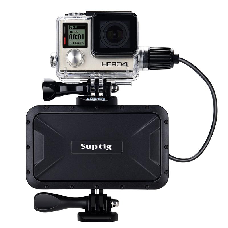 Gopro Action Camera Hero 13 Black - 7800mAh 防水パワーバンクバッテリー充電器防水ケース GoPro Hero 345678910112 ブラックカメラ充電フレーム/ダイビングボックス用