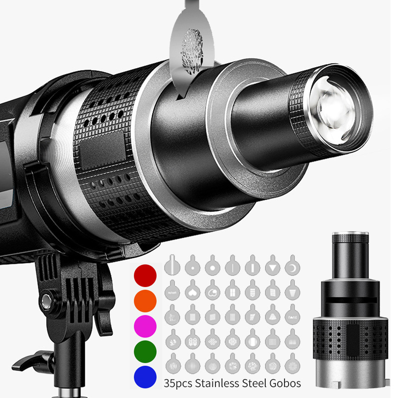 Snoot Flash Modifier - Bowens マウント フラッシュ スヌート コニカル レンズ