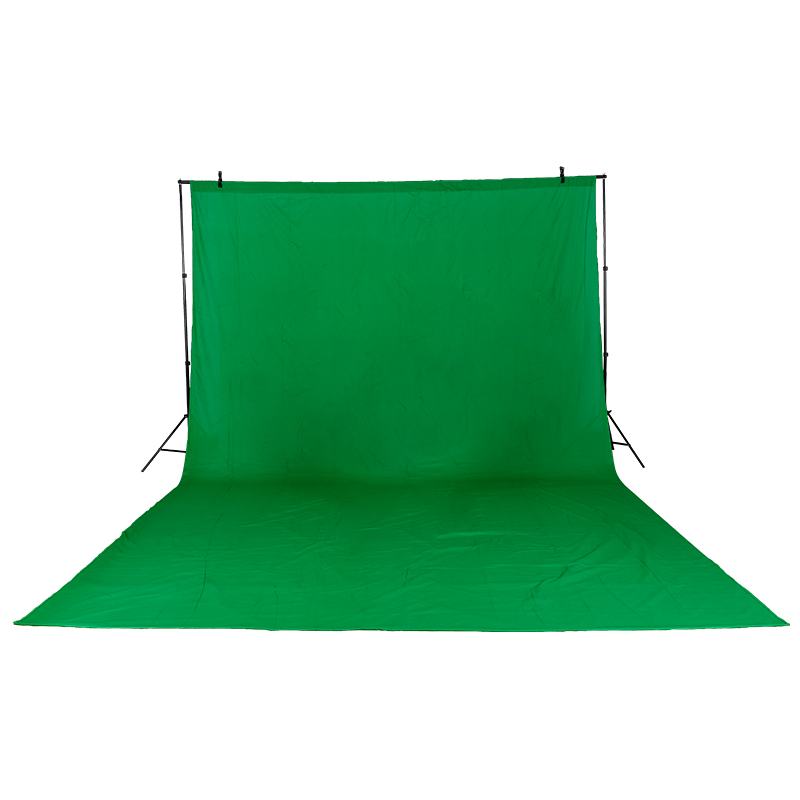 Photography Lighting Kit With Backdrop - 3m X 6m /9.8ftX19.6ft コットン クロマキー