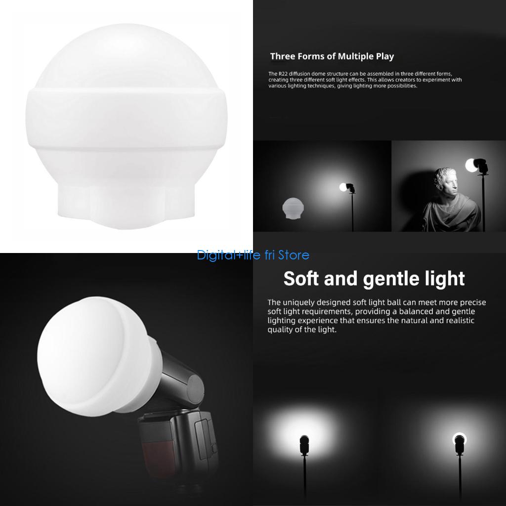 Photography Lighting Diffuser - E06D V100 V1pro フォトグラファー向け折りたたみ式ソフトボックス ディフューザー シャドウ