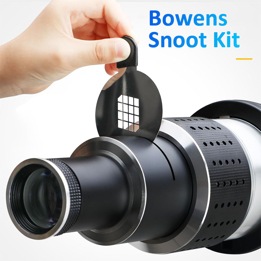 Photography Lighting Kit Godox - Bowens マウント スポットライト 円錐光学スヌート キット、写真スタジオ照明アクセサリー Aputure