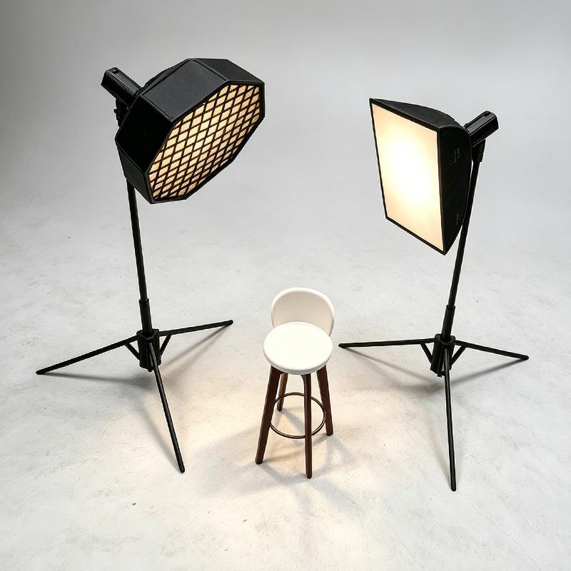 【BS】1/12ミニスタジオライトソフトボックスモデル三脚写 - Photography Lighting Product のレビューと価格