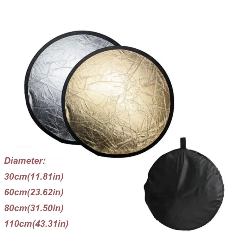 新しいポータブル2/5in1写真用反射板、折りたたみ式、屋外 - Photography Lighting Diffuser のレビューと価格