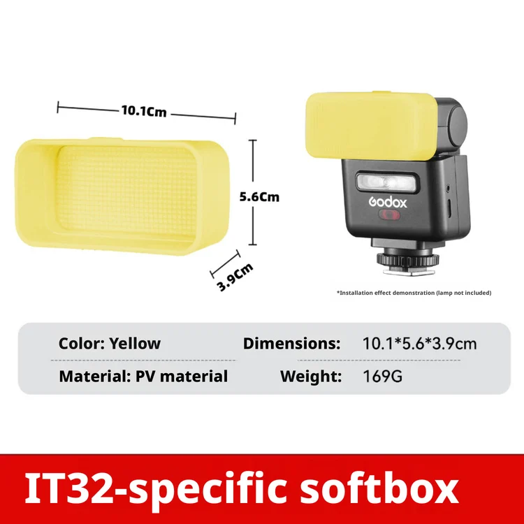 ゴドックス iT32 ミニフラッシュ用 3色フラッシュディフ - Photography Lighting Diffuser のレビューと価格