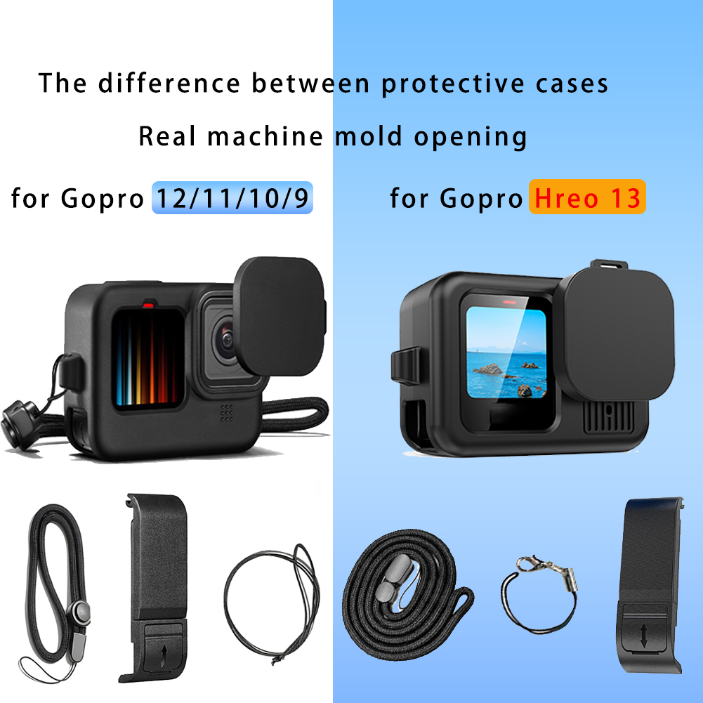 シリコンケース GoPro Hero 13 ブラックスクリー - Gopro Action Camera Hero 13 Black のレビューと価格
