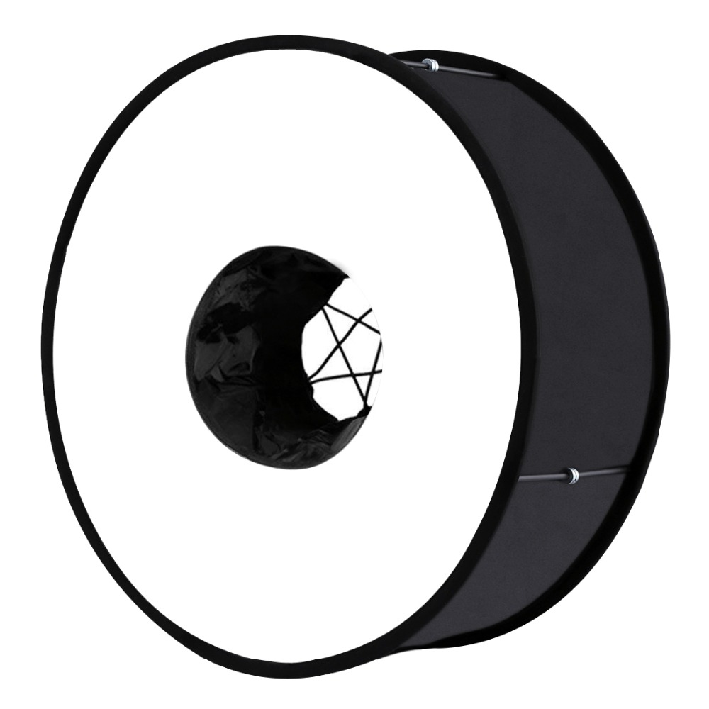 45cmリングソフトボックス、スピードライト用ラウンド型フラ - Photography Lighting Diffuser のレビューと価格