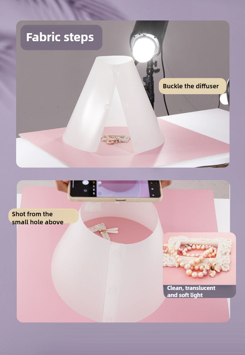 ライトコーン型フォトフラッシュディフューザー、製品拡散写真撮 - Photography Lighting Product のレビューと価格