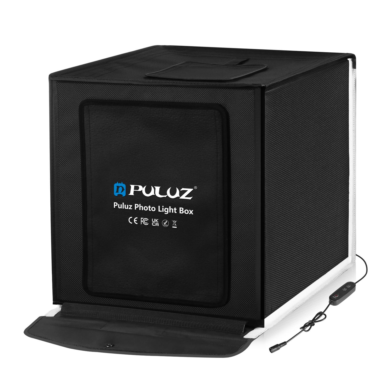 Puluz-写真スタジオ用LEDライトボックス,卓上撮影テン - Photography Lighting Kit With Backdrop のレビューと価格