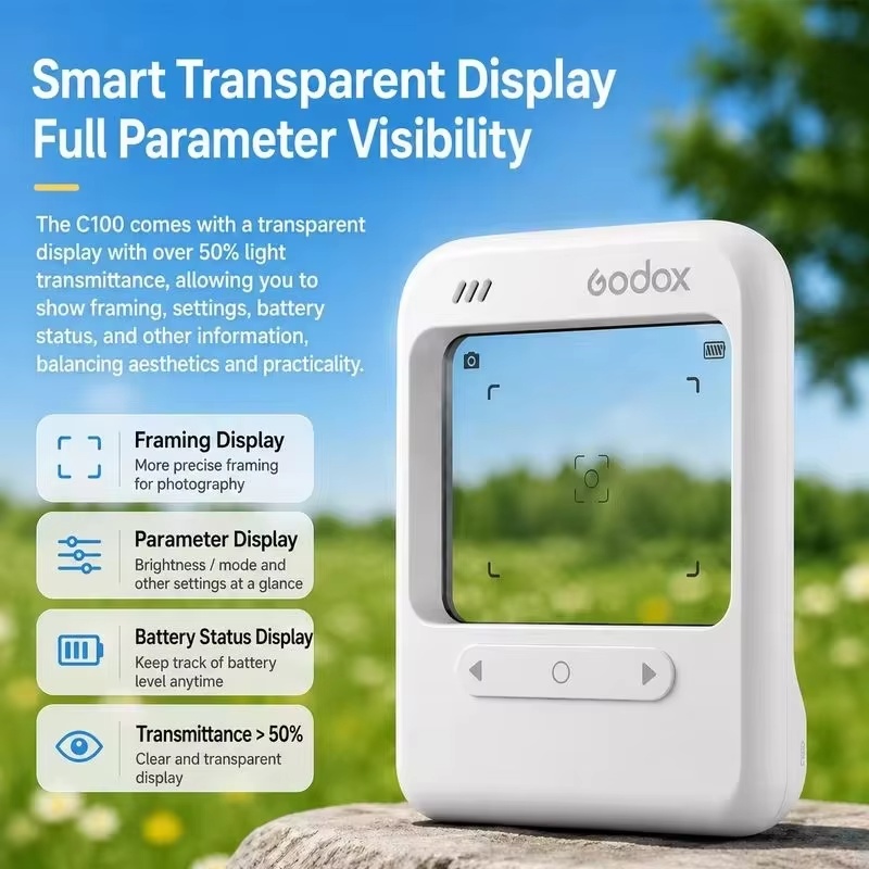 ゴドックスC100透明ビューファインダーカメラ レトロ自撮り - Photography Lighting Godox のレビューと価格