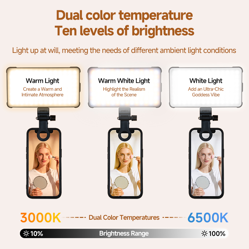 RGB LEDビデオライト、ストレートポケット撮影用照明クリ - Photography Lighting Product のレビューと価格