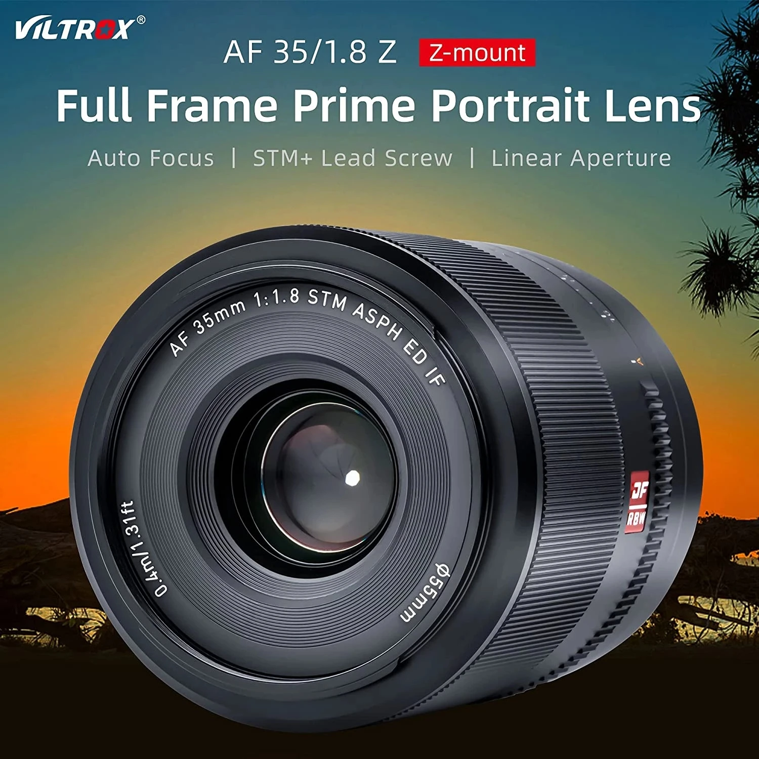 VILTROX AF 35mm F1.8 ニコンZレンズ フ - Nikon Camera Z50 のレビューと価格