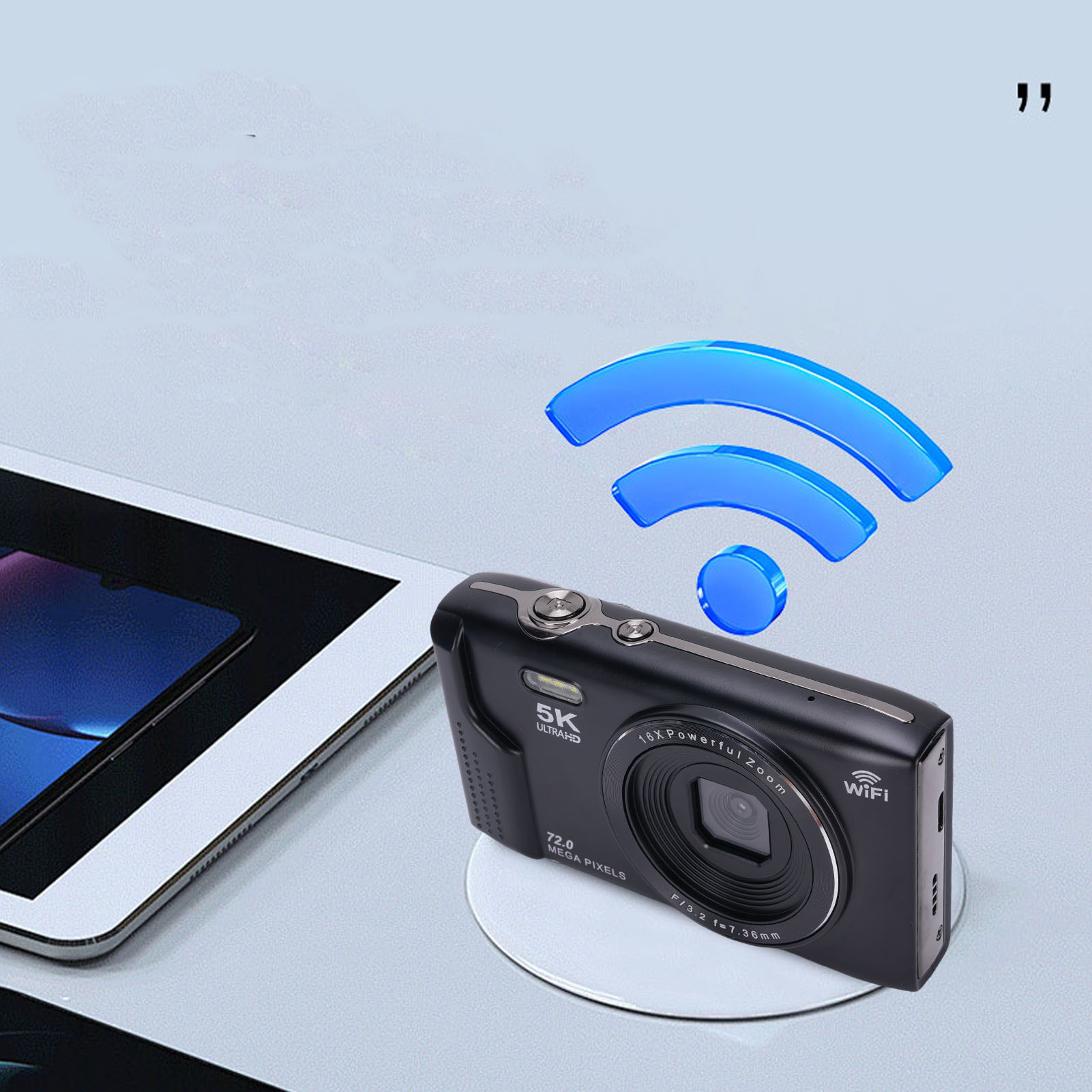 5Kデジタルカメラ 72MP 16倍ズーム ポータブル 2. - Lighting In Photography For Beginners のレビューと価格