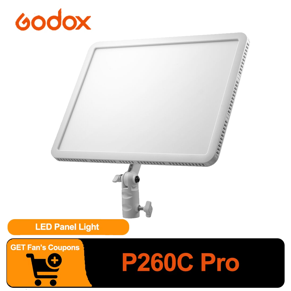 Godox P260C PRO LEDライトパネル バイカラ - Photography Lighting Godox のレビューと価格