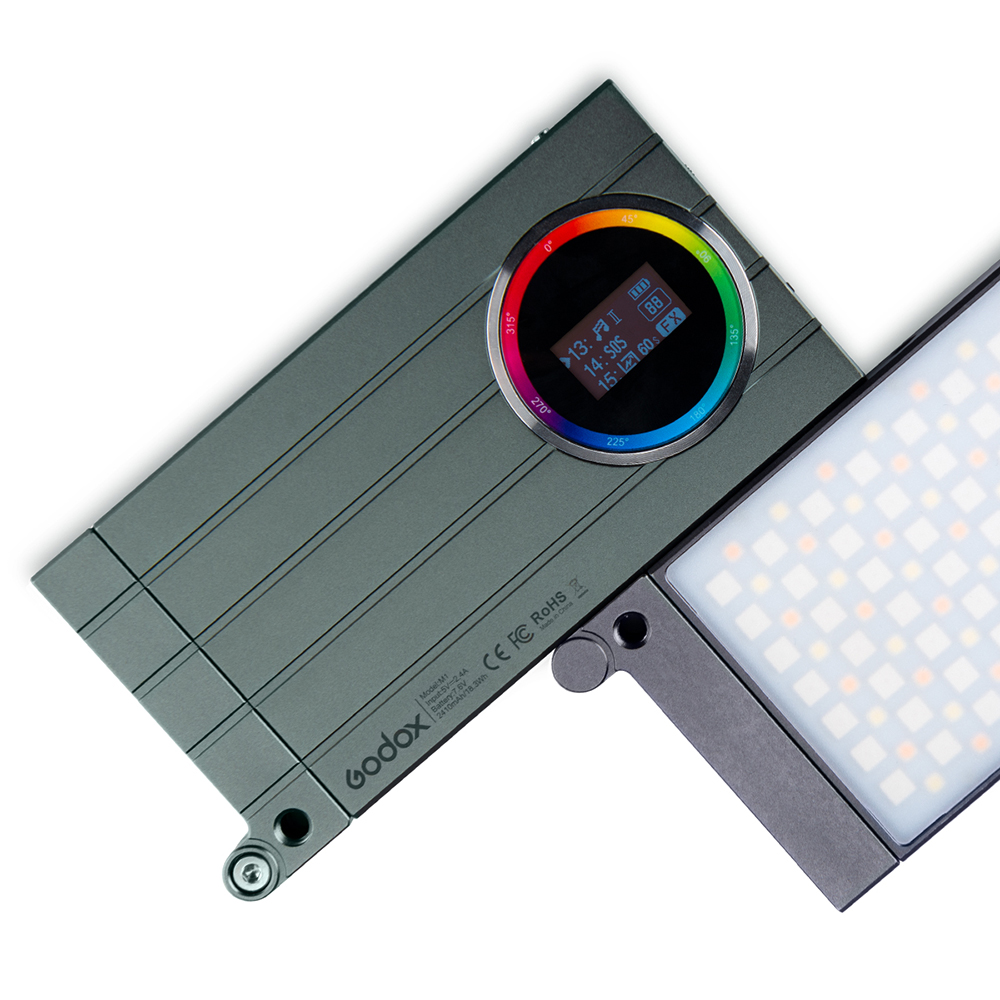 Godox M1 RGBミニクリエイティブLEDライトパネル - Photography Lighting Godox のレビューと価格
