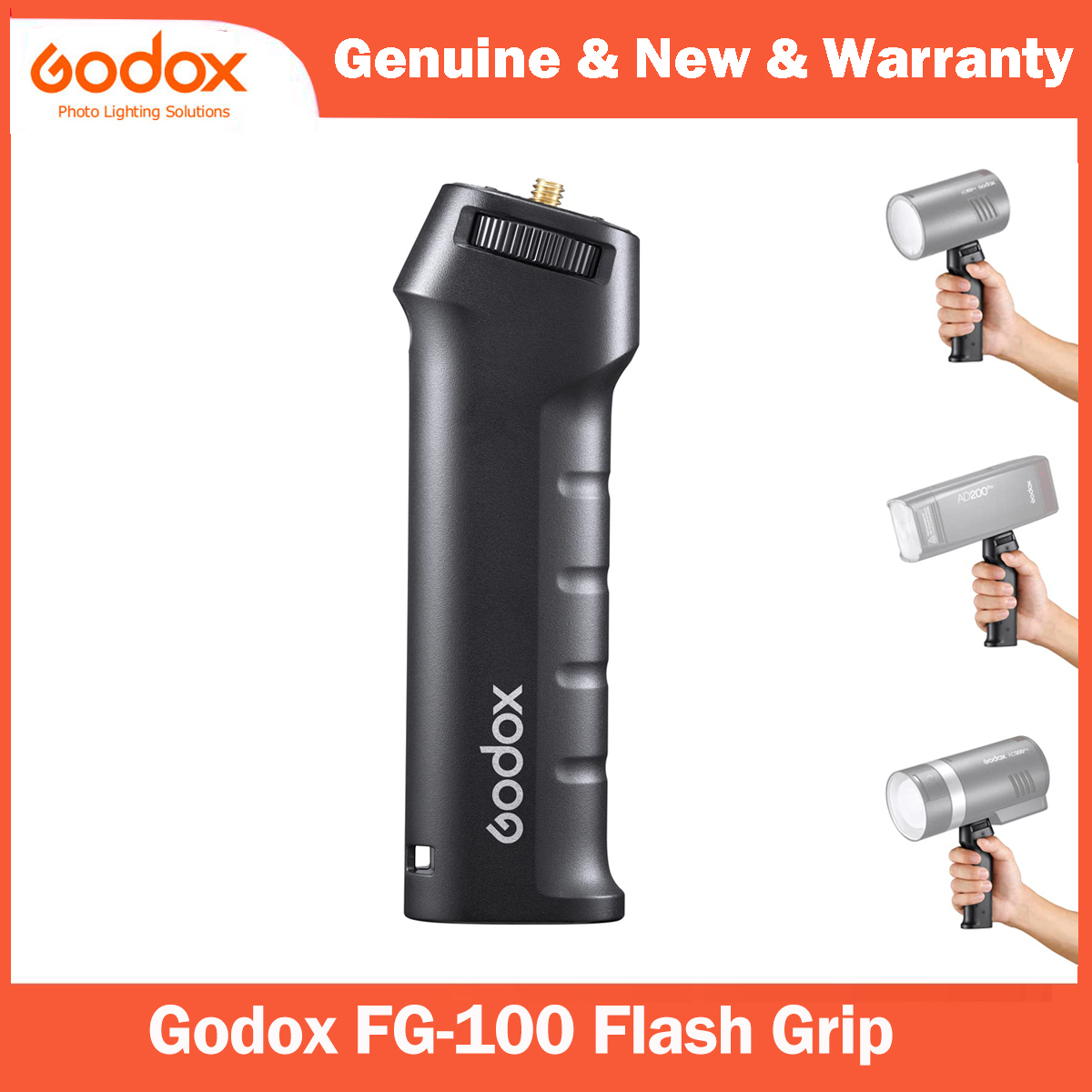 Godox FG-100 フラッシュグリップ ポータブルブラ - Photography Lighting Kit Godox のレビューと価格