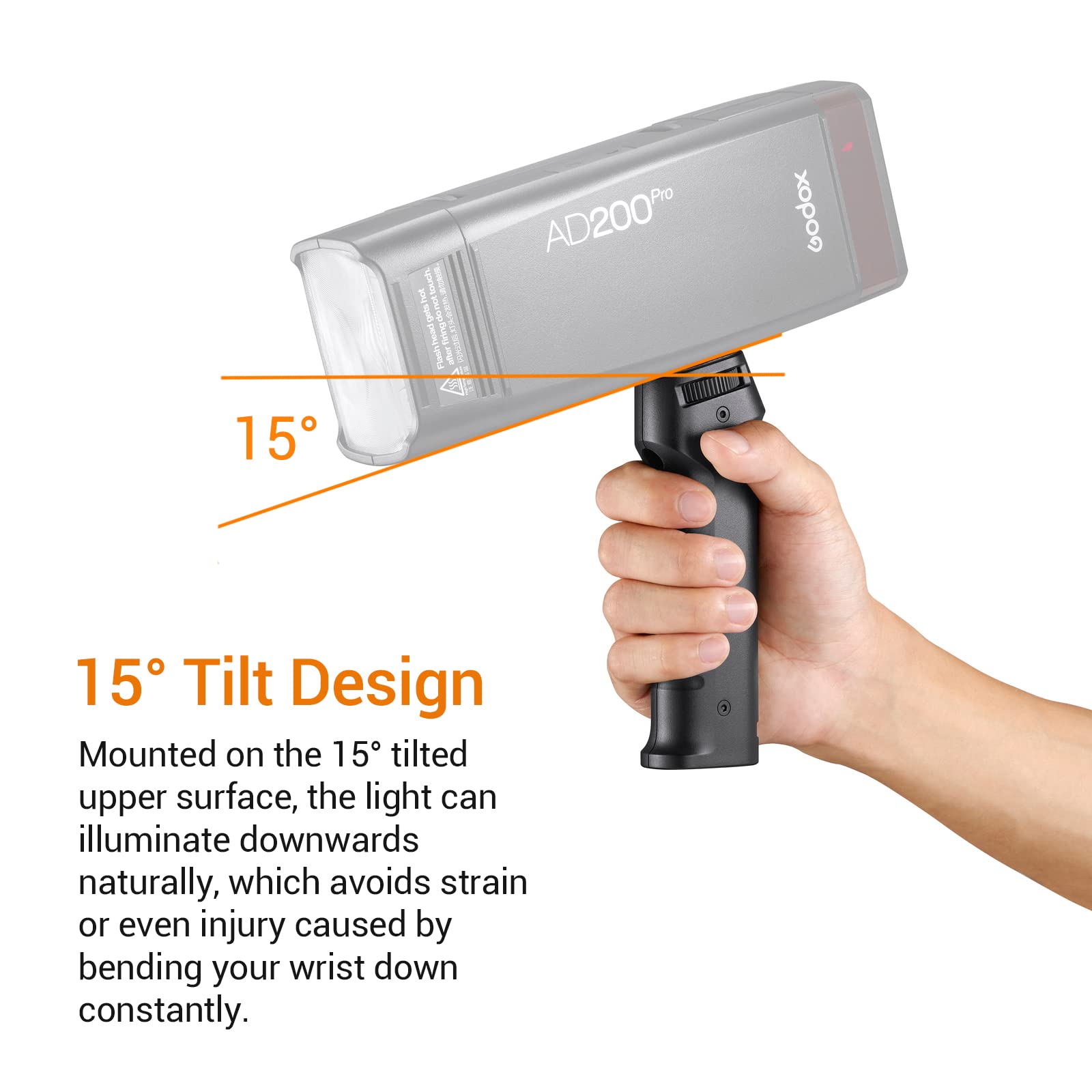 Godox FG-100 フラッシュグリップ ポータブルブラ - Photography Lighting Kit Godox のレビューと価格