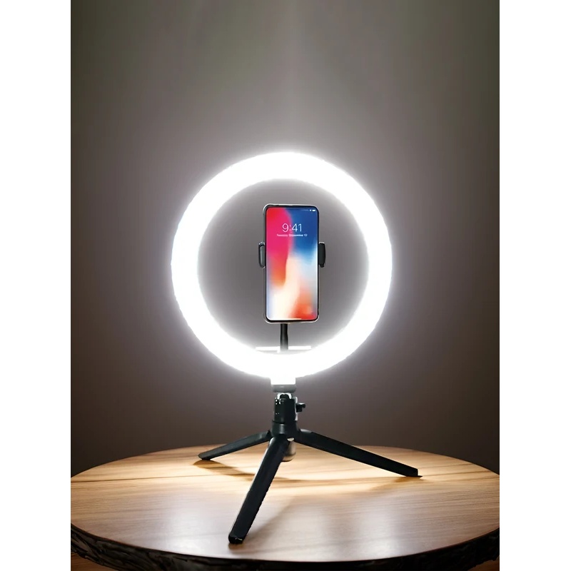 Desiontal 26cmリングライト、三脚スタンド付き、 - Photography Lighting Product のレビューと価格