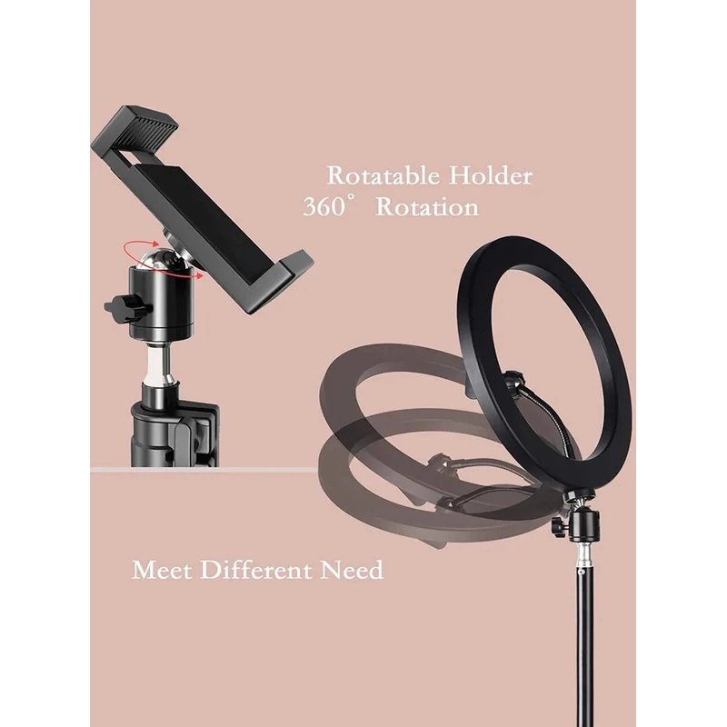 Desiontal 26cmリングライト、三脚スタンド付き、 - Photography Lighting Product のレビューと価格