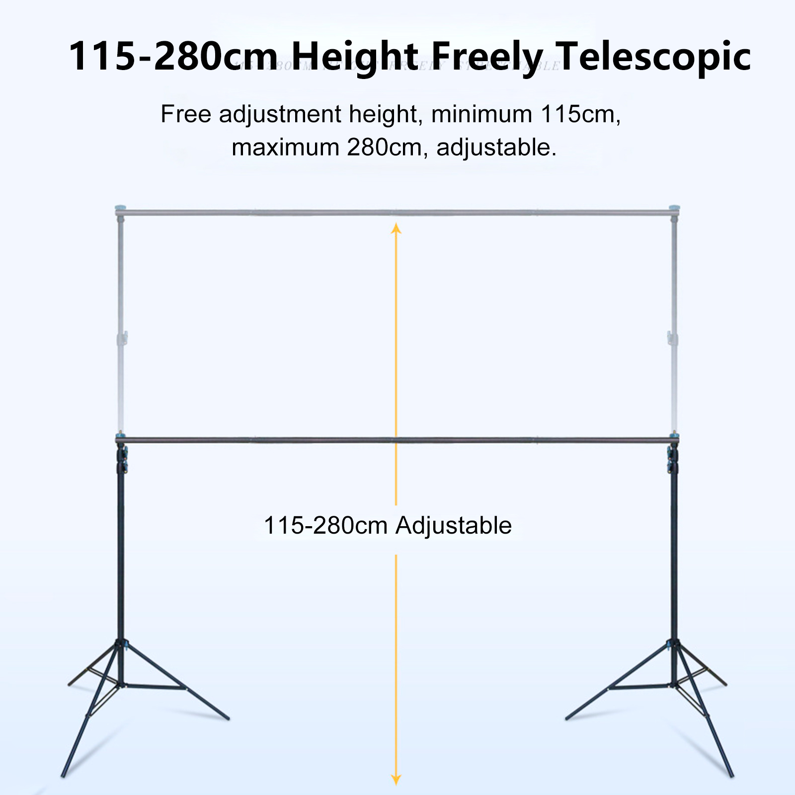 背景スタンド写真撮影フォトスタジオソフトボックス照明キット  - Photography Lighting Kit With Backdrop のレビューと価格
