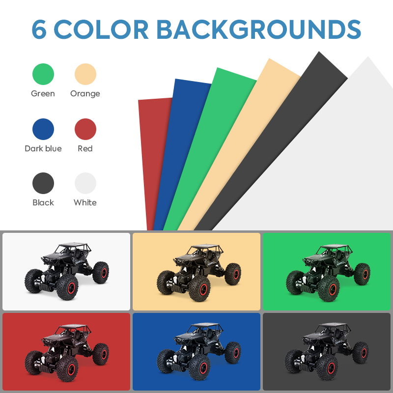 折りたたみ式フォトスタジオライトボックス、LEDライトリング - Photography Lighting Kit With Backdrop のレビューと価格