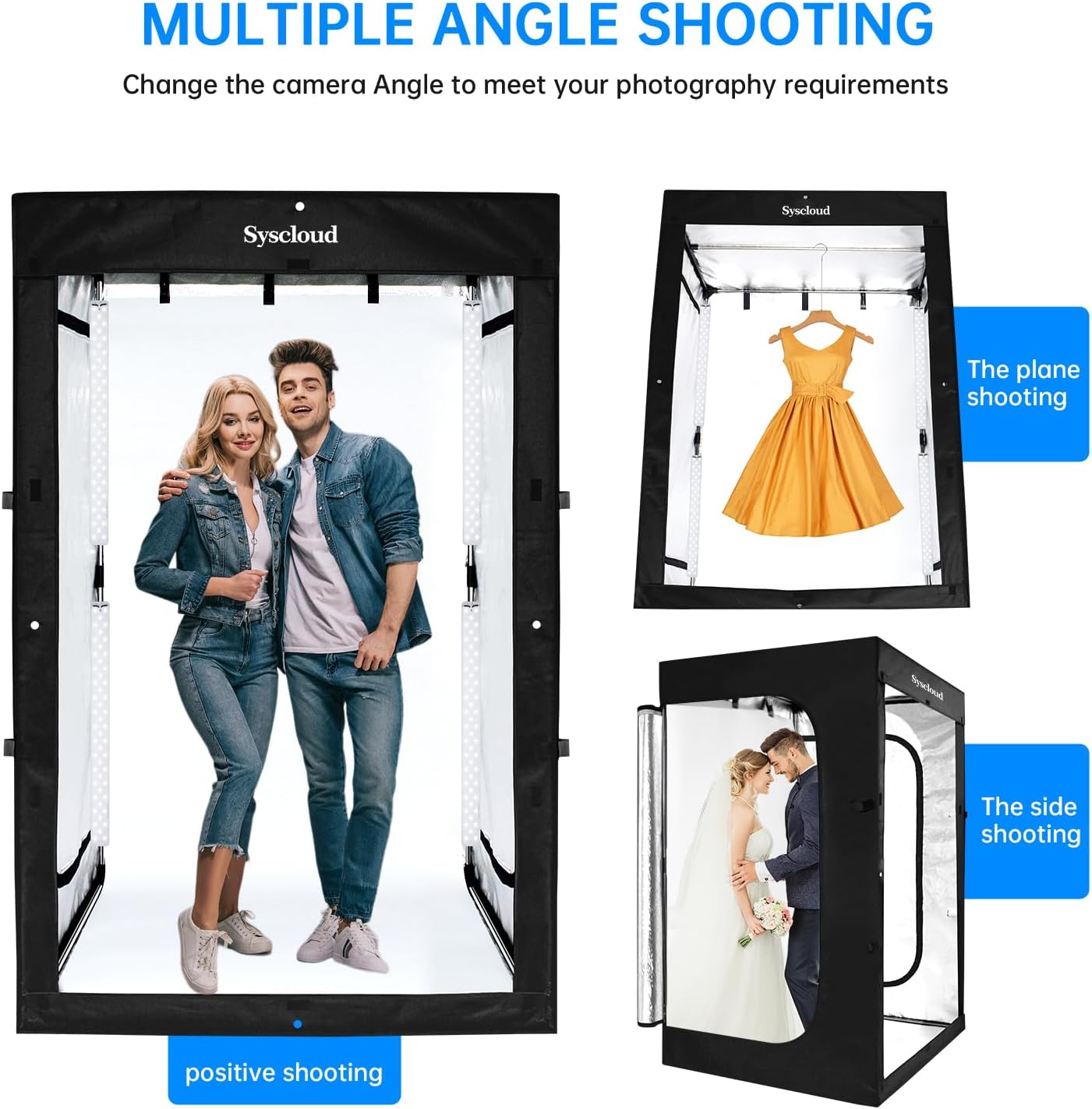 調光可能なLEDフォトスタジオライトテント、47x39x78 - Photography Lighting Product のレビューと価格