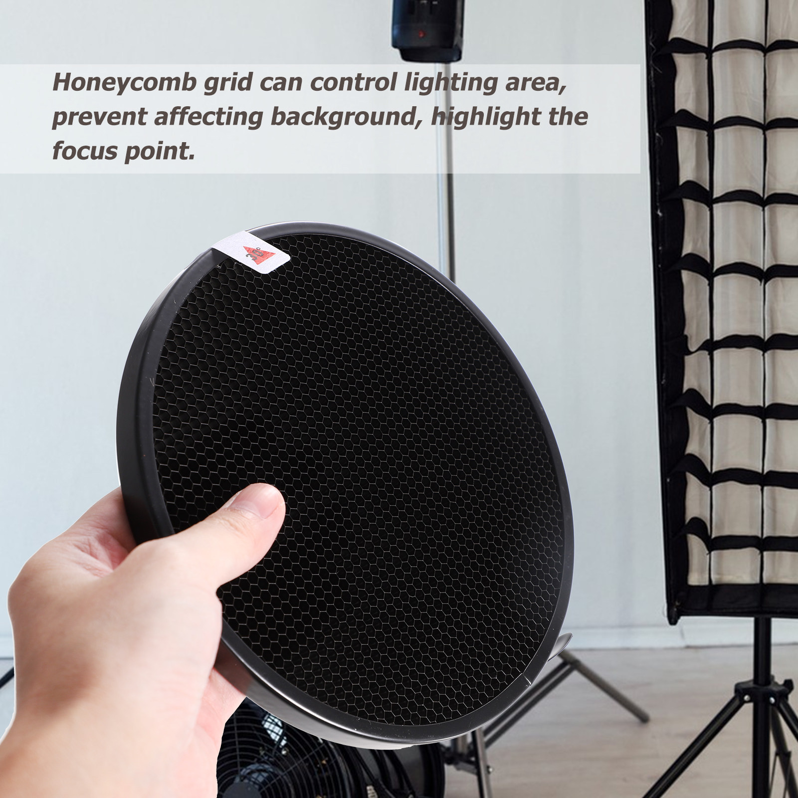 フラッシュ撮影用ハニカムグリッド1セット ハニカムグリッド  - Photography Lighting Direction のレビューと価格